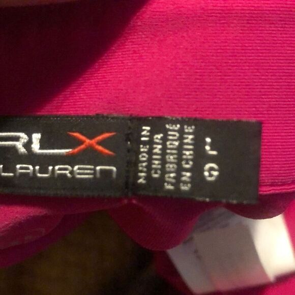 RLX Ralph Lauren Wicking Pink Golf Polo PGA Championship 2017 Men’s Polo Large L - Picture 7 of 7